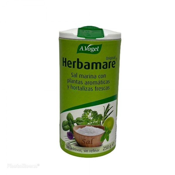 HERBAMARE Sal com ervas aromáticas e iodo | Embalagem 250g