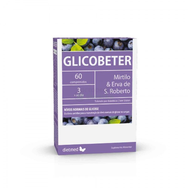 Glicobeter | Embalagem 60 comprimidos