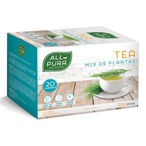 Allpura Tea Mix Plantas | Embalagem 20 Saquetas