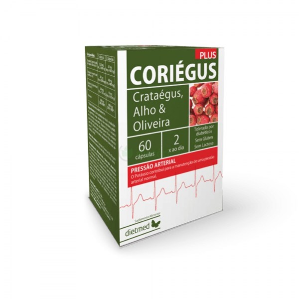 Coriégus Cardio Plus | Embalagem 60 cápsulas