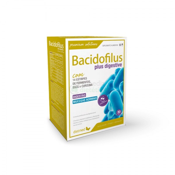 Bacidofilus Plus Digestive | Embalagem 60 cápsulas