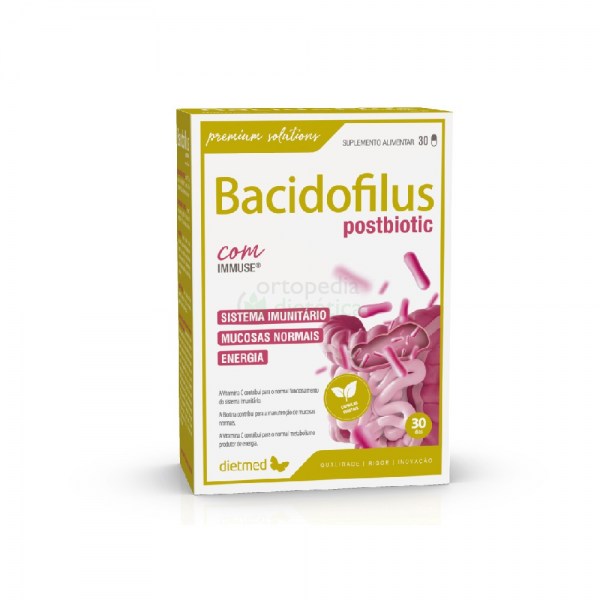 Bacidofilus Postbiotic | Embalagem de 30 cápsulas vegetais