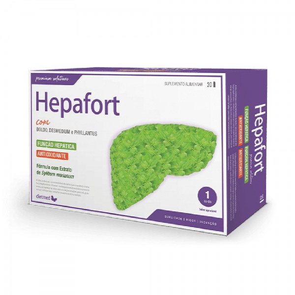 HEPAFORT | Embalagem 20 ampolas de15ml