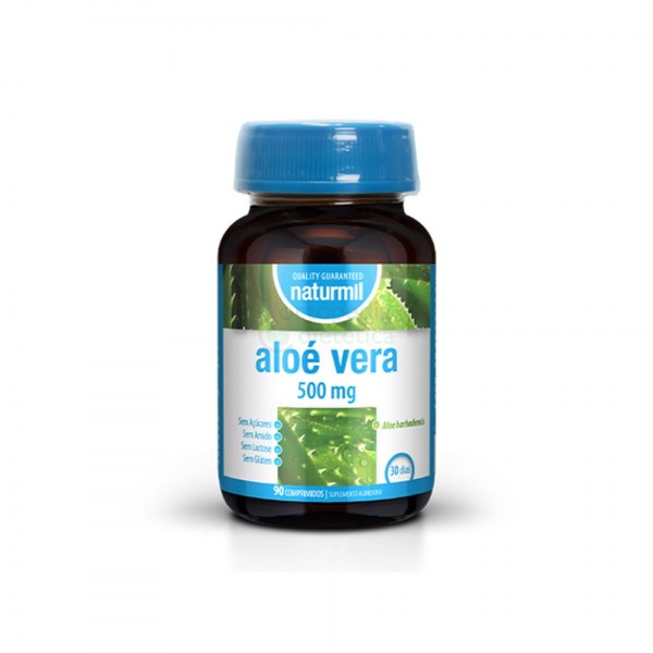 Aloe Vera 500mg | Embalagem 90 comprimidos