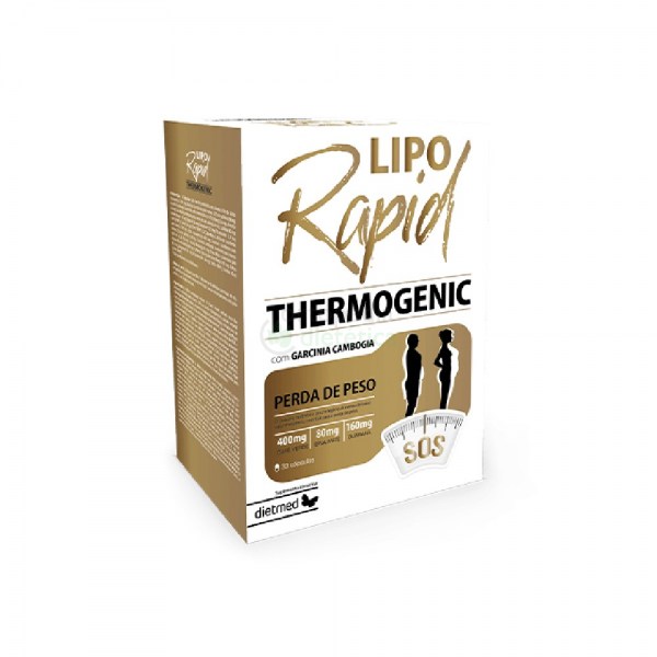 LIPORAPID Thermogenic | Embalagem 30 Cápsulas