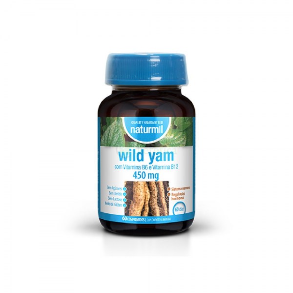 Wild Yam 450mg | Embalagem 60 comprimidos