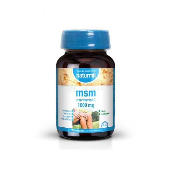 MSM 1000 mg com Vitamina C | Embalagem 90 comprimidos