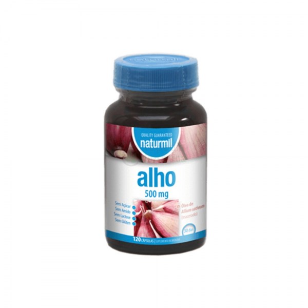 Alho 500mg | Embalagem 120 cápsulas