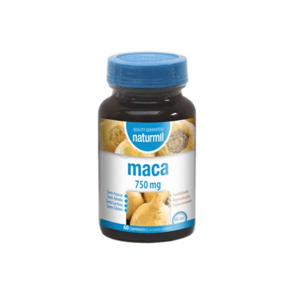 Maca 750mg | Embalagem 60 comprimidos