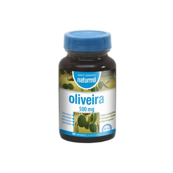 Oliveira 500mg | Embalagem 60 comprimidos