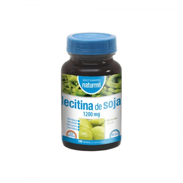 Lecitina de Soja 1200mg | Embalagem 180 cápsulas