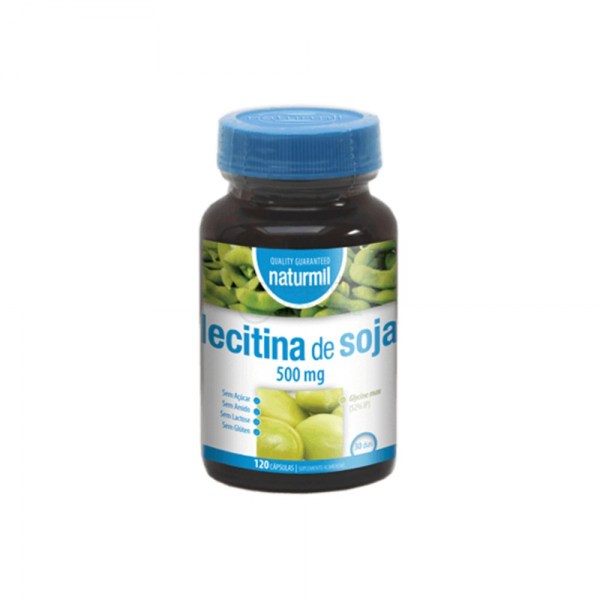 Lecitina de Soja 500mg | Embalagem 120 cápsulas