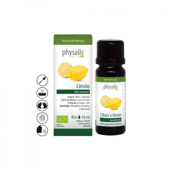 Óleo Essencial de Limão | Physalis | Embalagem de 10ml