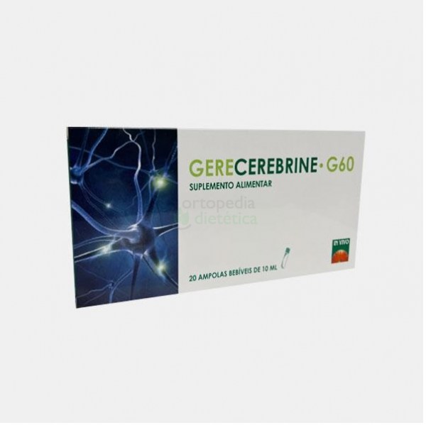 Gerecerebrine G60 | Embalagem 20 ampolas