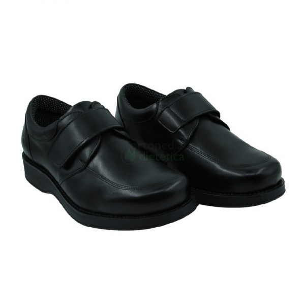 Sapatos c/ Tira Ajustável Diabetic Drift Preto | Nursing Care