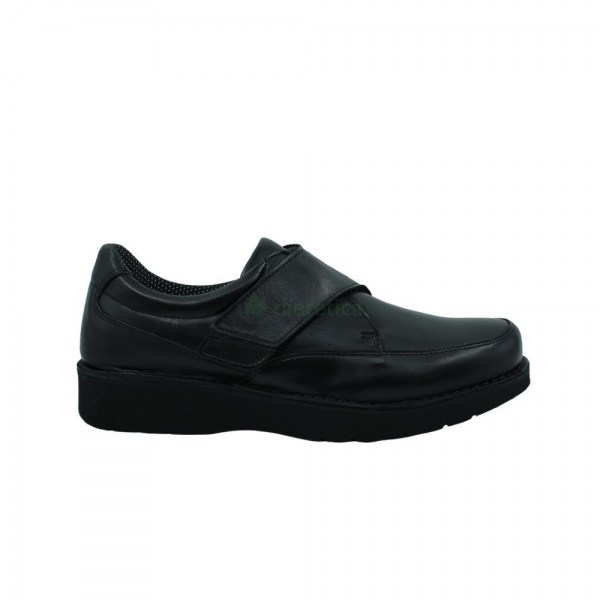 Sapatos c/ Tira Ajustável Diabetic Fitc Preto | Nursing Care