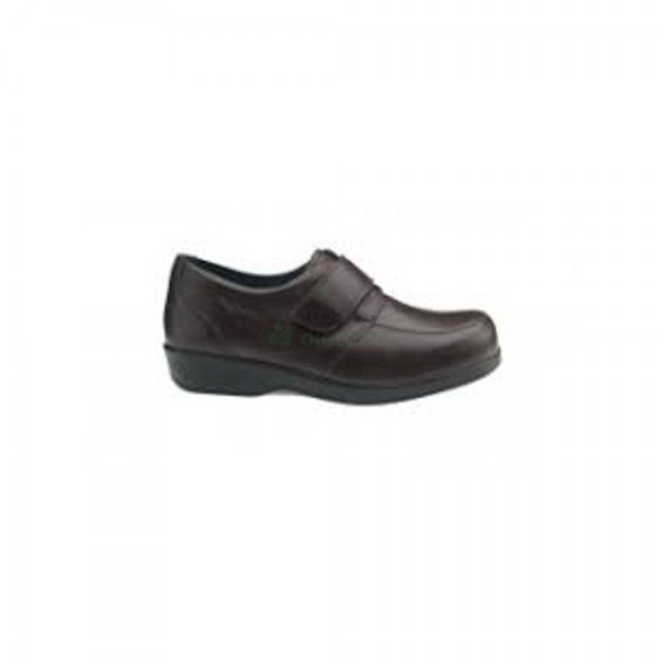 Sapatos c/ Tira Ajustável Diabetic Walk Castanho | Nursing Care