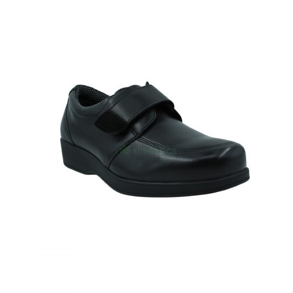 Sapatos c/ Tira Ajustável Diabetic Walk Preto | Nursing Care