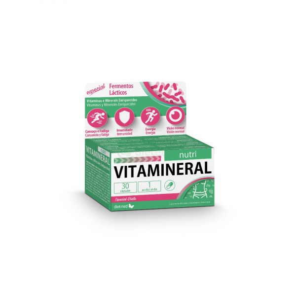 Vitamineral Nutri | Embalagem 30 cápsulas