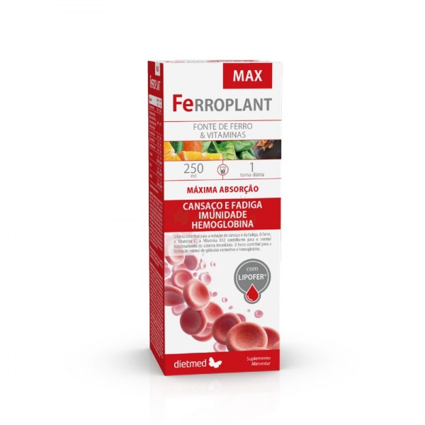 Ferroplant Max | Embalagem 250ml Solução Oral